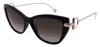 Ferragamo Sf928s-001-55-15-140 In Black