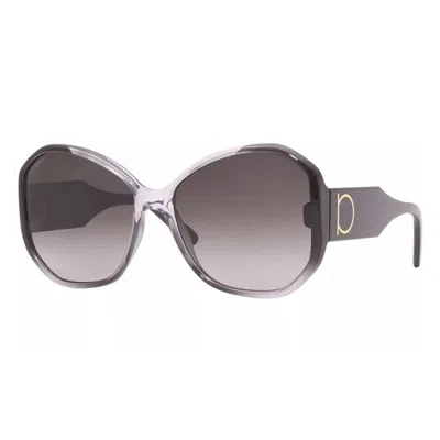 Ferragamo Sf942s 007 Grey Gradient / Grey Gradient In Gray