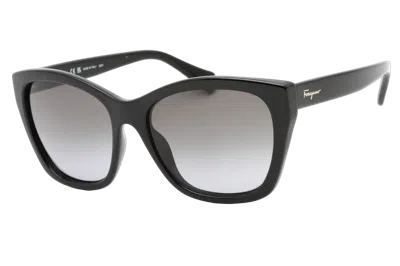 Ferragamo Sf957s Cat-eye Sunglasses In Black