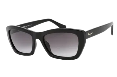 Ferragamo Sf958s Cat-eye Sunglasses In Black