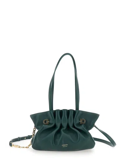 FERRAGAMO SH DUMP S SHOULDER BAG 27,0X11,0X18,0