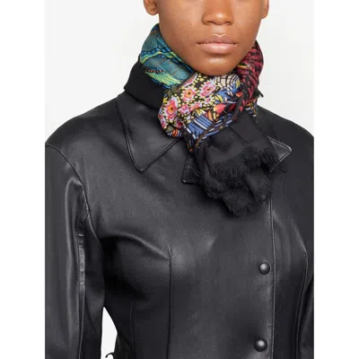 Ferragamo Shawl In Blue
