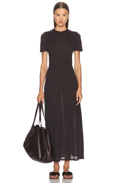 FERRAGAMO SHEER LONG DRESS