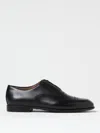 Ferragamo Fabian Leather Oxford Shoes In 黑色