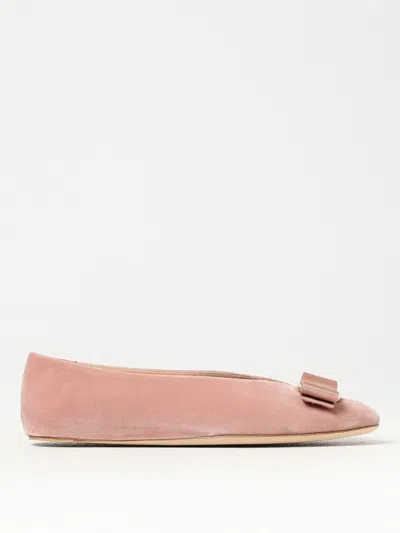 Ferragamo Vara-bow Ballerina Shoes In Multicolor