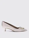 Ferragamo Shoes  Woman Color Cream In White