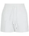 Ferragamo Gancini Pattern Drawstring Shorts
