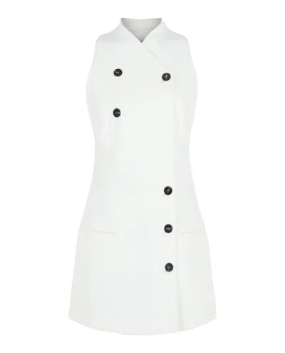 Ferragamo Short Double-breasted Shift Dress