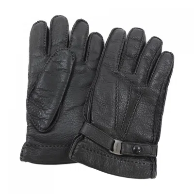 Pre-owned Ferragamo Short Gloves () In Black