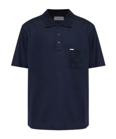 Ferragamo Short Sleeve Polo Shirt