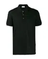 Ferragamo Short-sleeved Polo Shirt In Black