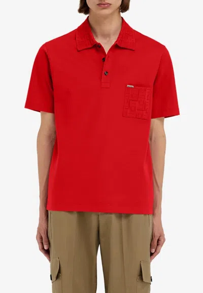 FERRAGAMO SHORT-SLEEVED POLO T-SHIRT