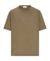 Ferragamo Short-sleeved T-shirt In Brown