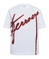 Ferragamo Short-sleeved T-shirt In White