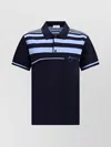Ferragamo Short Sleeves Polo Shirt In Blue