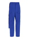 Ferragamo Cargo Pants Lyocell Belt Loops