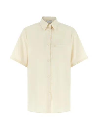 Ferragamo Short-sleeve Cotton Shirt In Animal Print