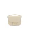 Ferragamo Geometric Lines Leather Shoulder Bag