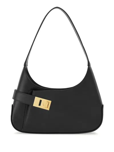 Ferragamo Shoulder Bag In Black