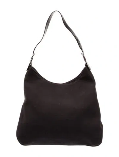 Pre-owned Ferragamo Shoulder Bag In Black