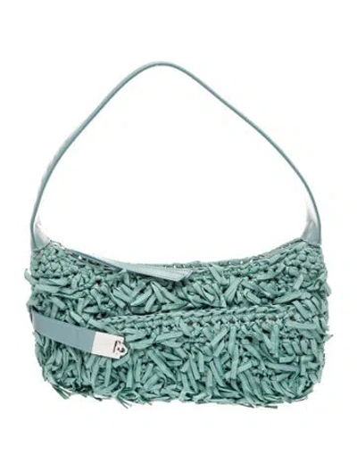 Pre-owned Ferragamo Shoulder Bag In Blue