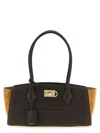 Ferragamo Double-handle Handbag In Pattern