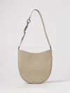 Ferragamo Textured Finish Shoulder Bags With Adjustable Strap In Nude