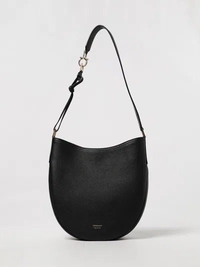 FERRAGAMO SHOULDER BAG FERRAGAMO WOMAN COLOR BLACK,434221002