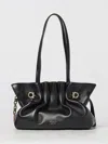 Ferragamo Medium Soft Shoulder Bag In Black