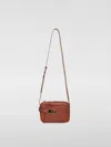 Ferragamo Logo Camera Cross-body Bag In Burnt