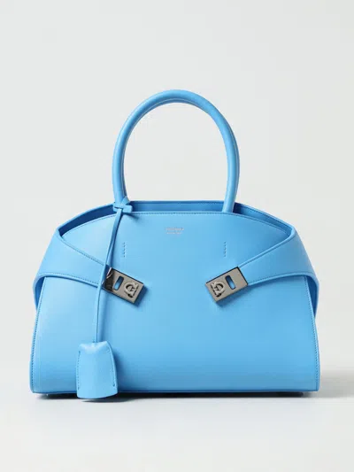 Ferragamo Shoulder Bag  Woman In Gnawed Blue