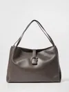 Ferragamo Xl Calf Leather Tote Bag In Brown