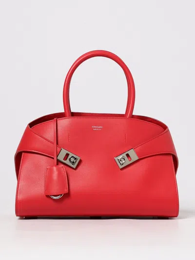 FERRAGAMO HANDBAG FERRAGAMO WOMAN COLOR RED,H21607014