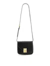 Ferragamo Shoulder Bag Flame In Black