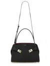 Ferragamo Brown Suede Hug Soft Xl Shoulder Bag