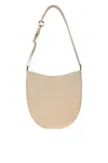 Ferragamo Medium Hobo North-south Leather Shoulder Bag In Neutral