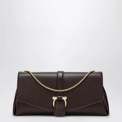 Ferragamo Shoulder Bag Size M Burgundy Women In Red