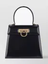 Ferragamo Shoulder Bag With Detachable Strap And Top Handle