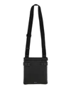 Ferragamo Logo Buckle Rectangular Shoulder Bag In Black