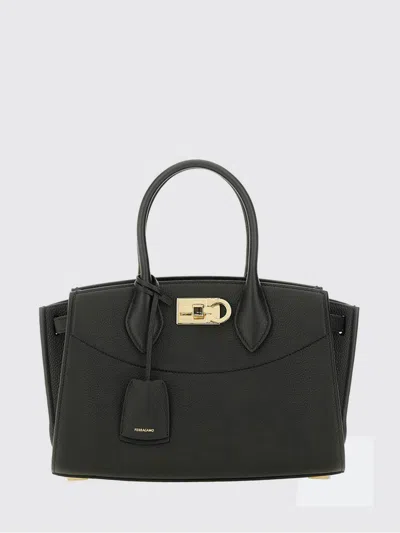 FERRAGAMO HANDBAG FERRAGAMO WOMAN COLOR BLACK