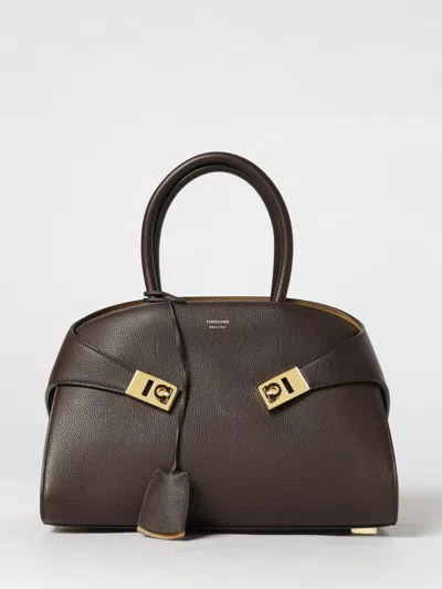Ferragamo Shoulder Bag Woman  In Brown