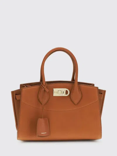 Ferragamo Shoulder Bag Woman  In Orange