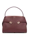 Ferragamo Structured Top Handle Shoulder Bag