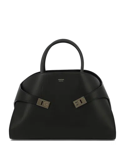 Ferragamo Shoulder Bags Shoulder Bags Black