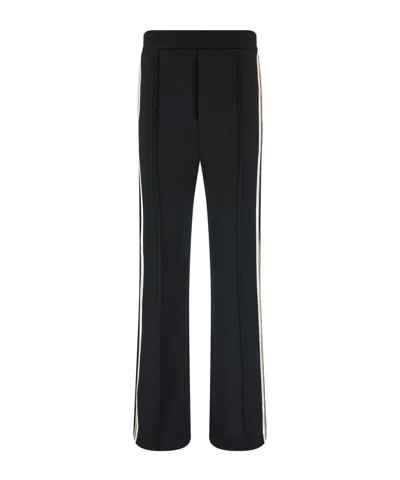 Ferragamo Side-striped Sweatpants In Schwarz