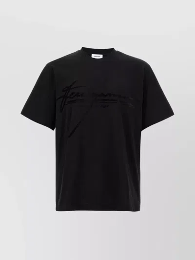 FERRAGAMO 'SIGNATURE' CREW NECK T-SHIRT