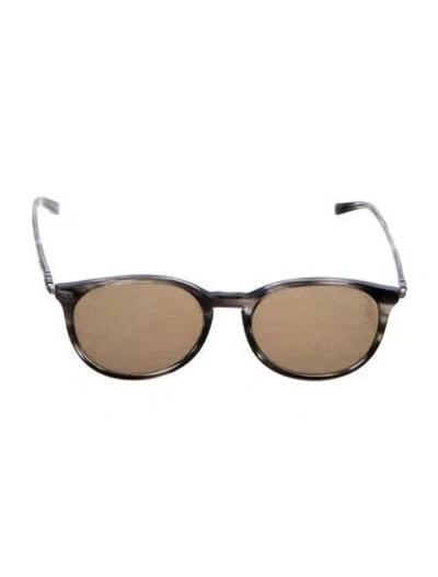 Pre-owned Ferragamo Signature Logo Wayfarer Sunglasses In Black