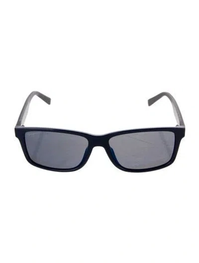 Pre-owned Ferragamo Signature Logo Wayfarer Sunglasses In Gray