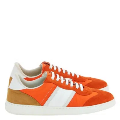 Ferragamo Signature Low-top Sneakers In Brown