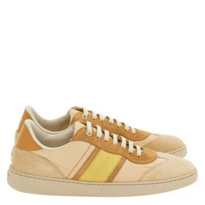 Ferragamo Signature Low-top Sneakers In Neutral
